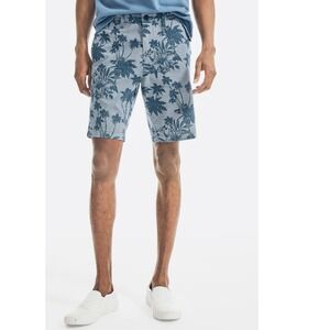 Nautica Men's 42W Bermuda Palm Tree Shorts Beach Vacation Resort Boho Travel Y2K